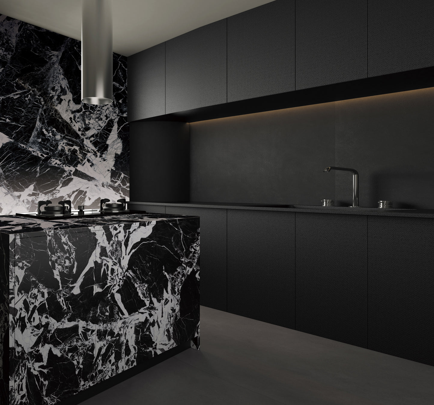 12mm Marbles Lux - Noir Grand Antique