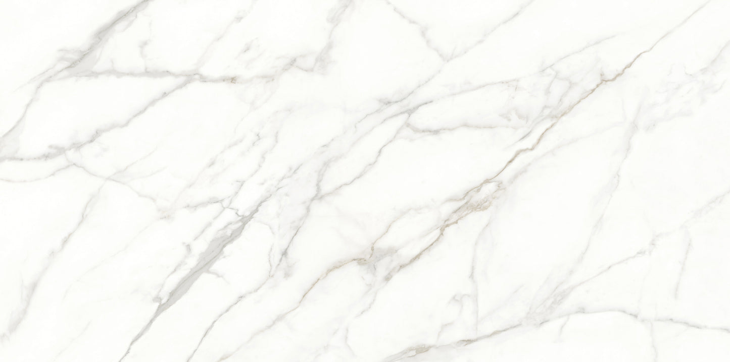 12mm Marbles Elegenza - Swan White