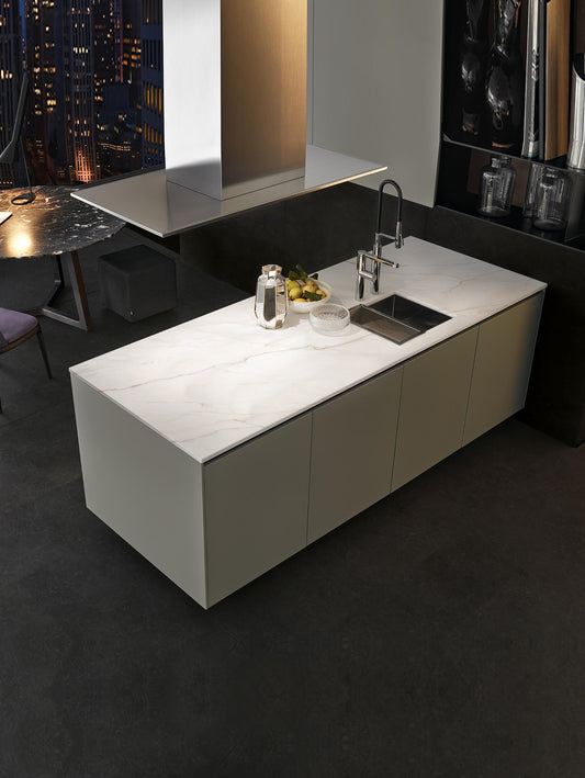 12mm Marbles Elegenza - Bianco Vinato