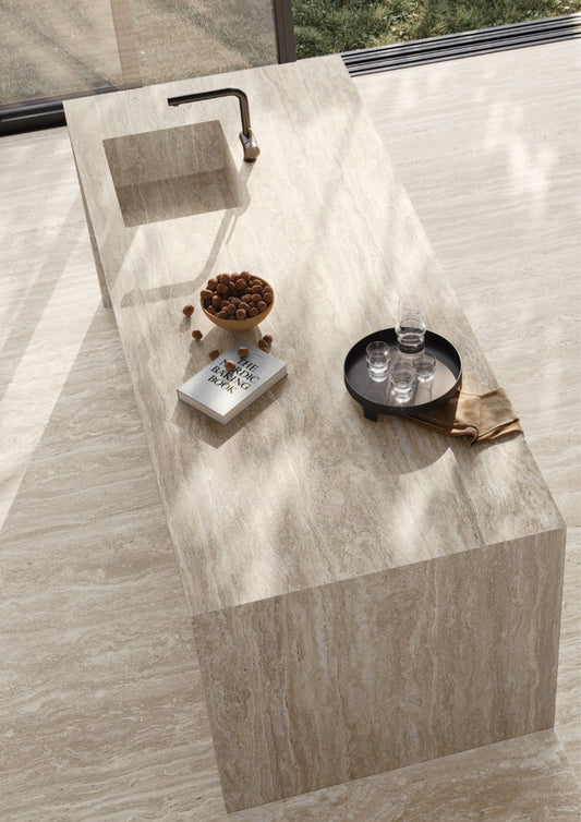 12mm Stone Travertino Rouge