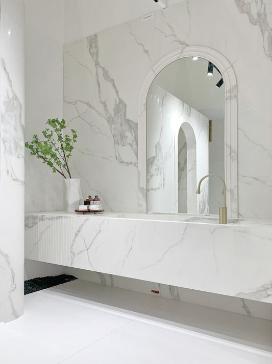 12mm Marbles Blanc de Italy - Calacatta White