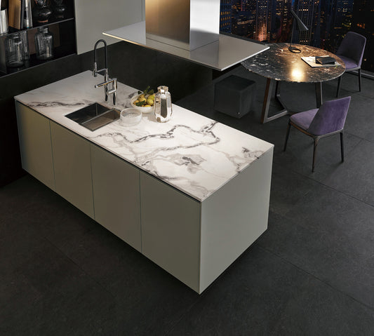 12mm Marbles Elegenza - Dover White