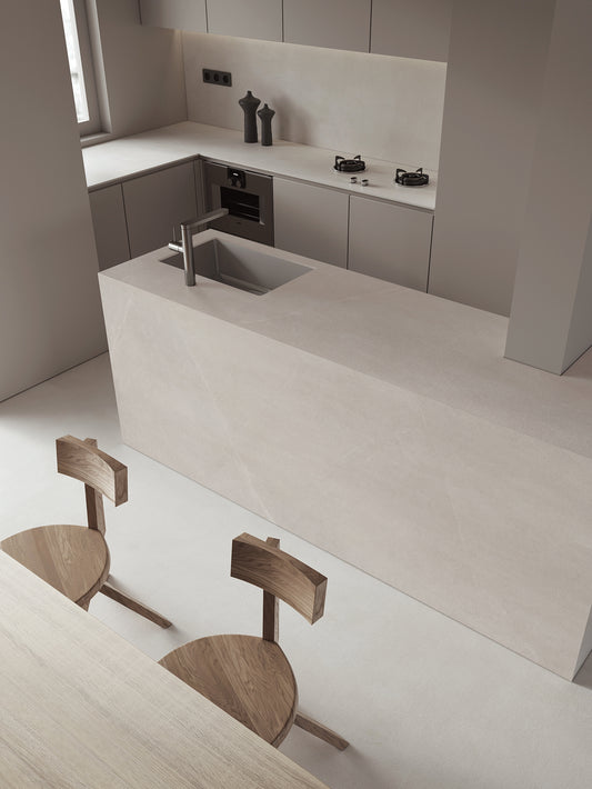 12mm Stone Polar Beige Sand