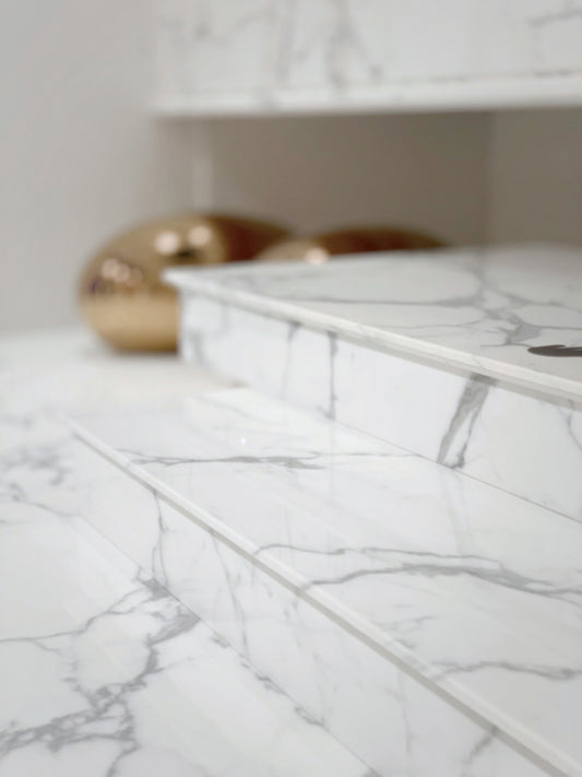 12mm Marbles Blanc de Italy - Statuarietto